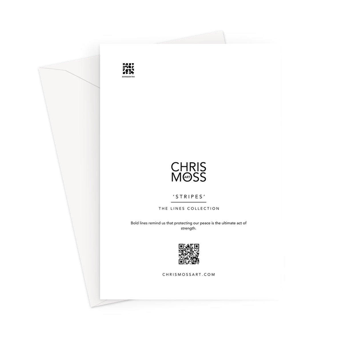 Stripes | Abstract Greeting Card