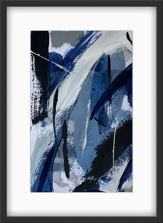Design of a Weekend: Prussian Edit A4 - Piece I