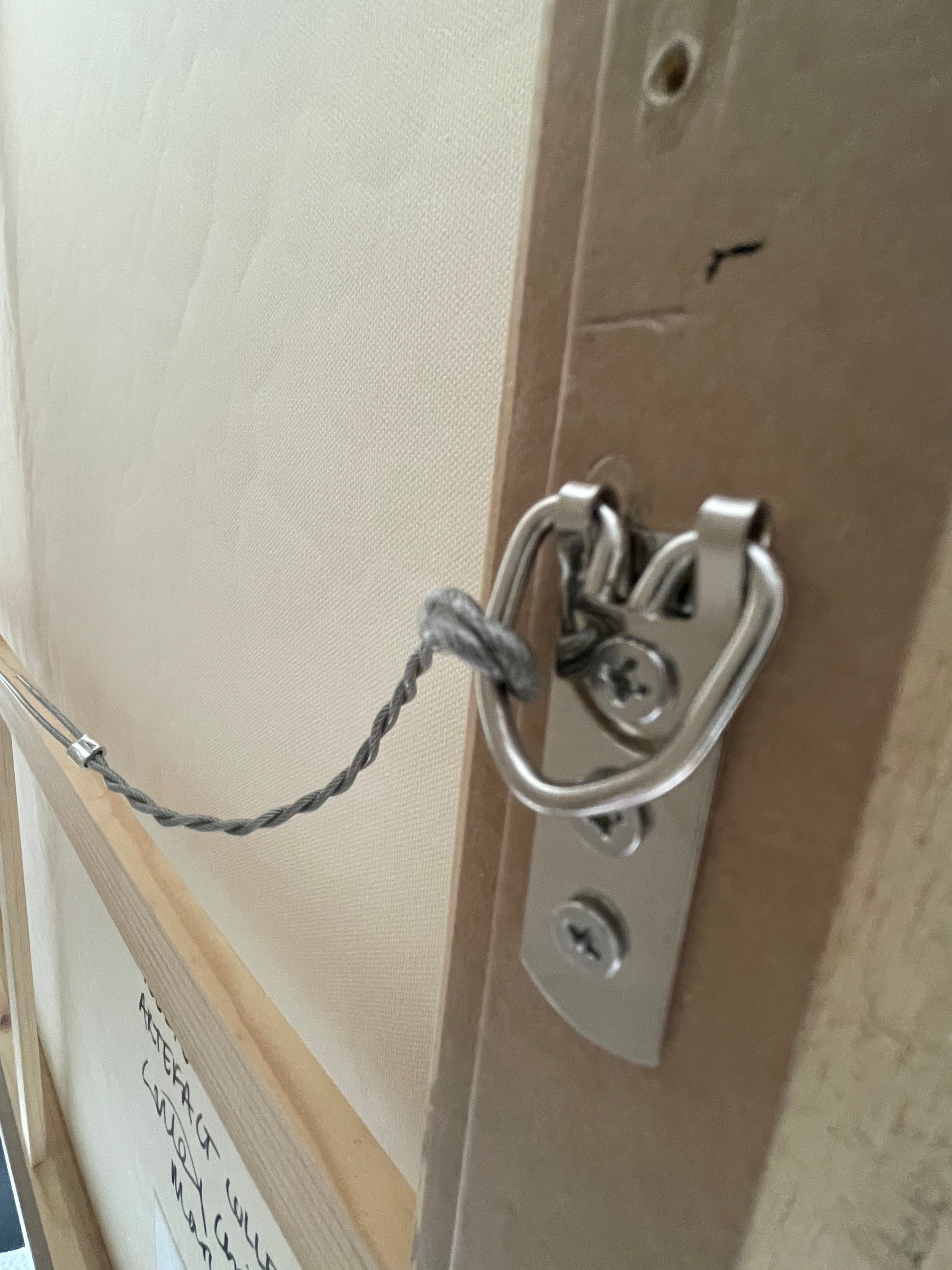 Mirage | Original textured abstract artwork on canvas with neutral palette, gold-leaf and sand |7070cm | ready to hang in white Obeche wood frame. Chris Moss Art