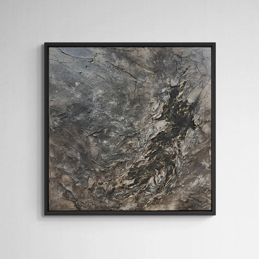 Relic | Organic Modern Abstract Artwork | 100x100cm