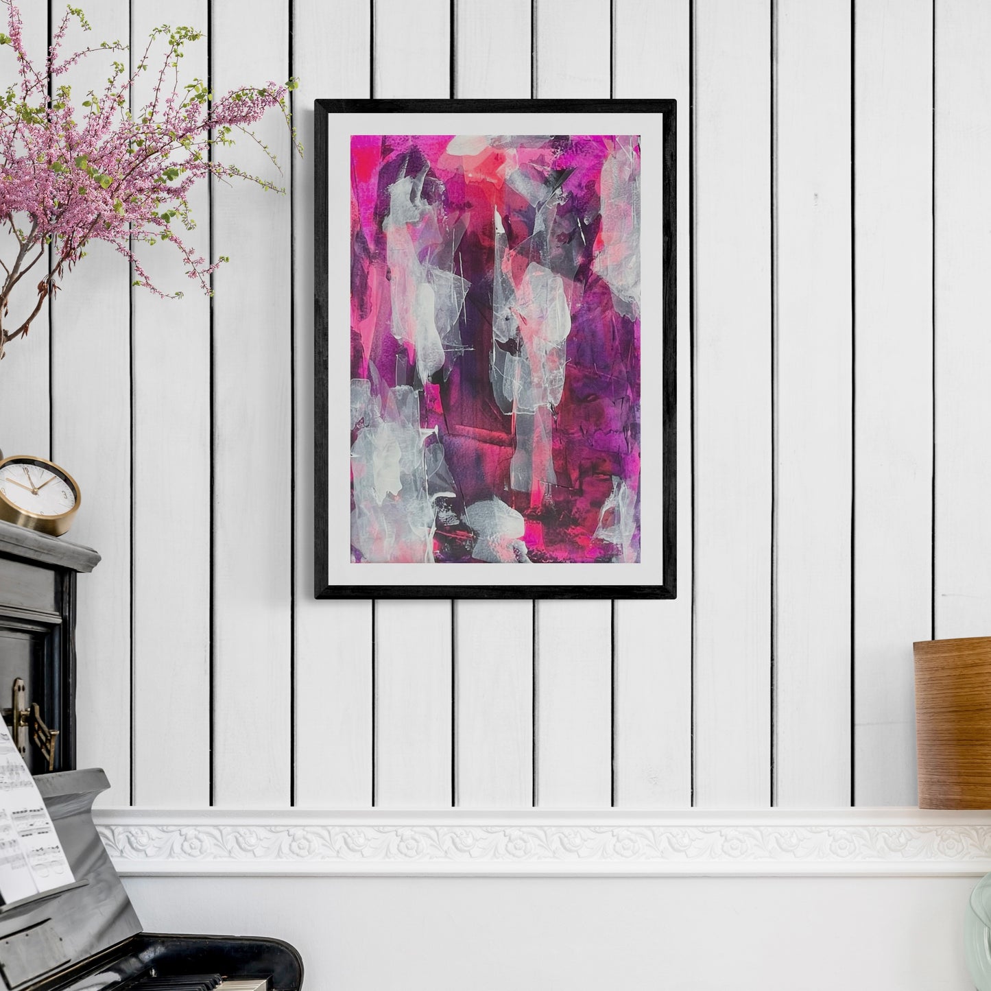 Masquerade | Original A2 Abstract Painting