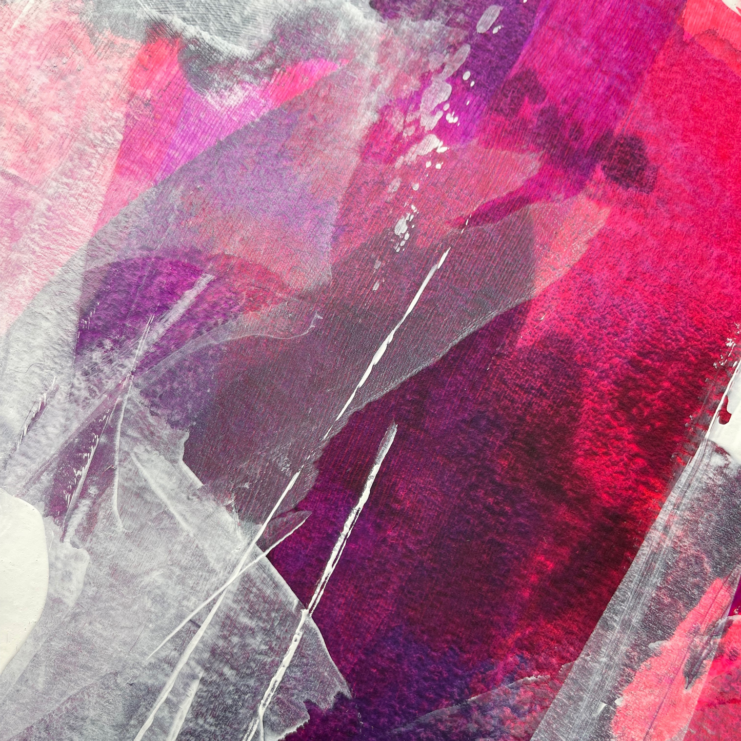 Masquerade | Original A2 Abstract Painting