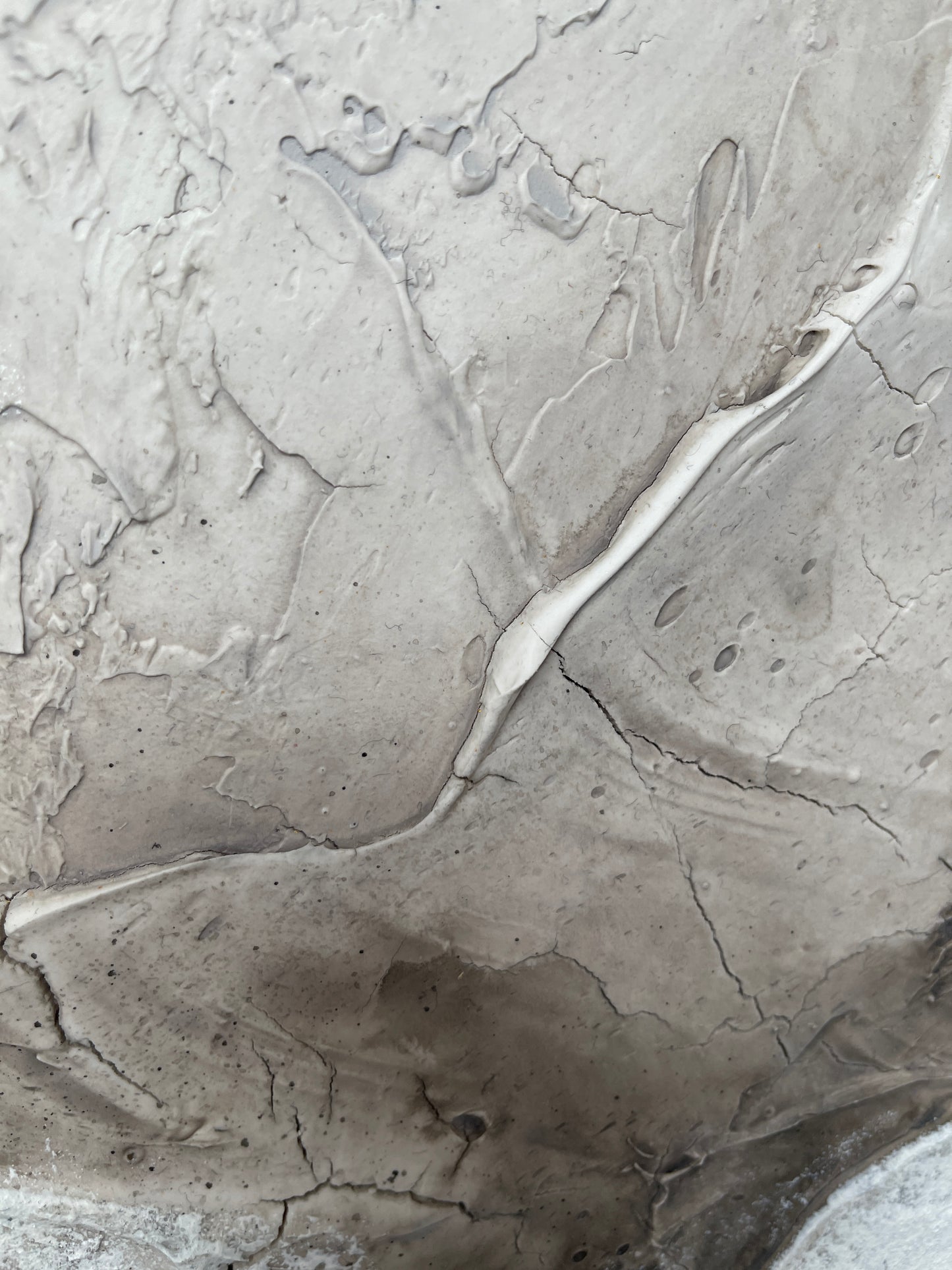 Vestal | Original textured abstract artwork on canvas with neutral palette, gold-leaf and sand |7070cm | ready to hang in white Obeche wood frame. Chris Moss Art