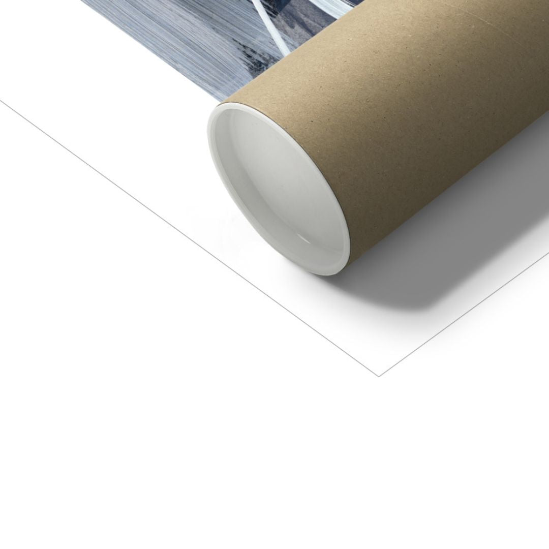 WKND | monochrome abstract fine art print | unframed with tube | Chris Moss Art