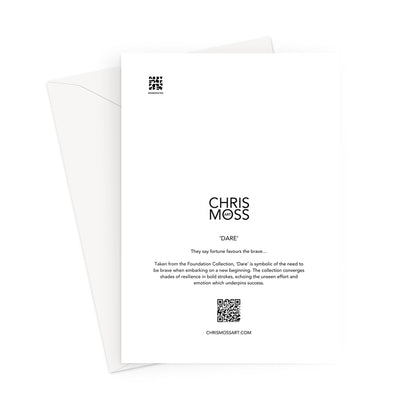 Dare | Abstract Greeting Card
