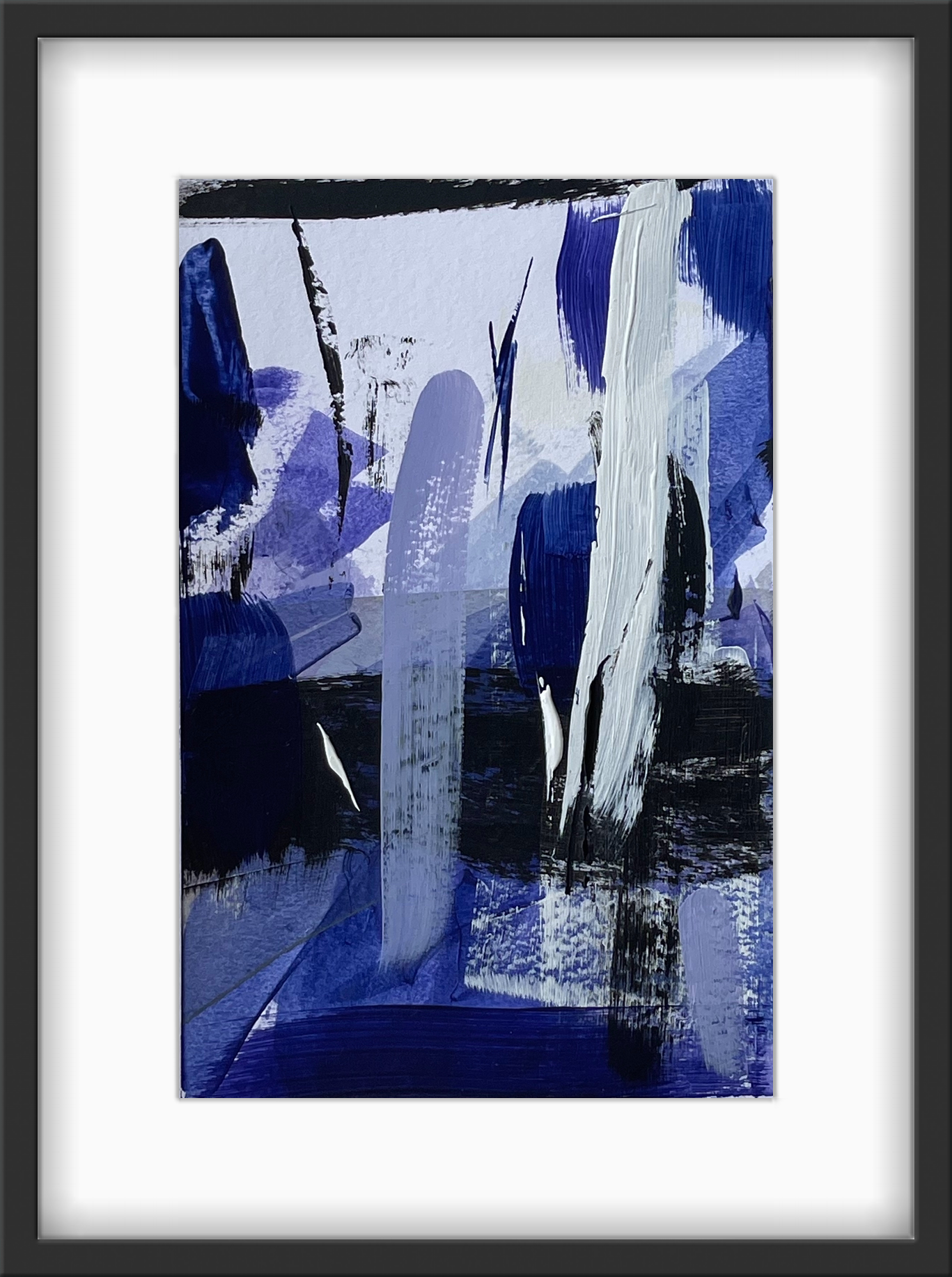Design of a Weekend: Cobalt Edit A4 - Piece I