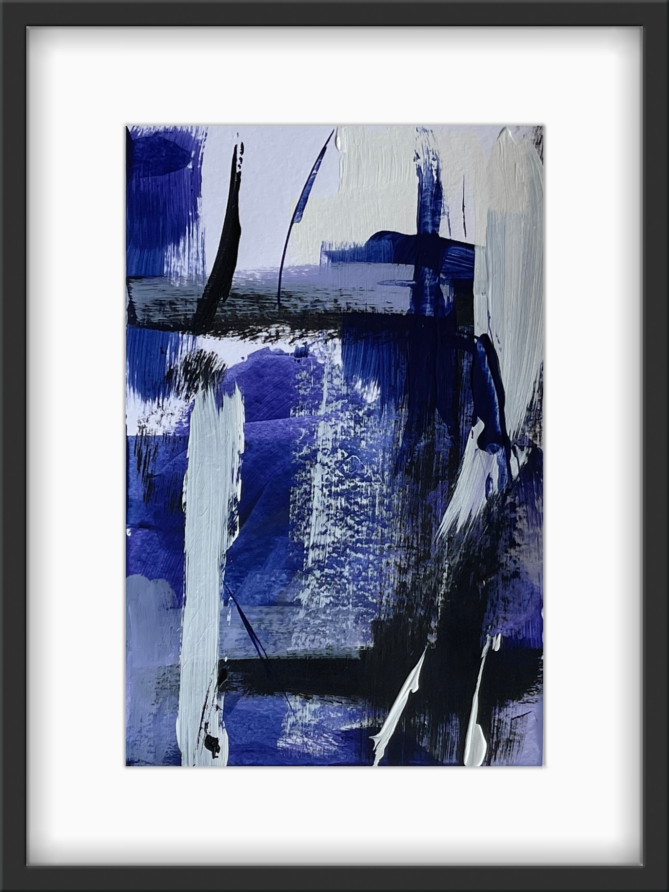 Design of a Weekend: Cobalt Edit A4 - Piece IV