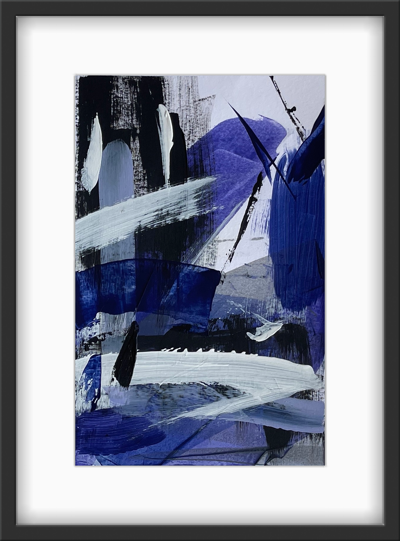 Design of a Weekend: Cobalt Edit A4 - Piece V