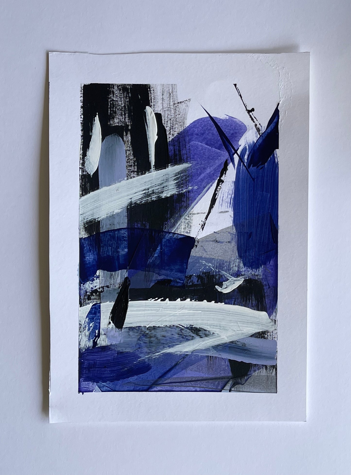 Design of a Weekend: Cobalt Edit A4 - Piece V