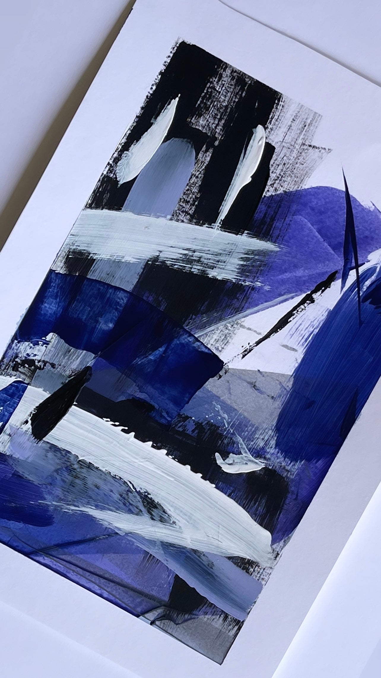 Design of a Weekend: Cobalt Edit A4 - Piece V