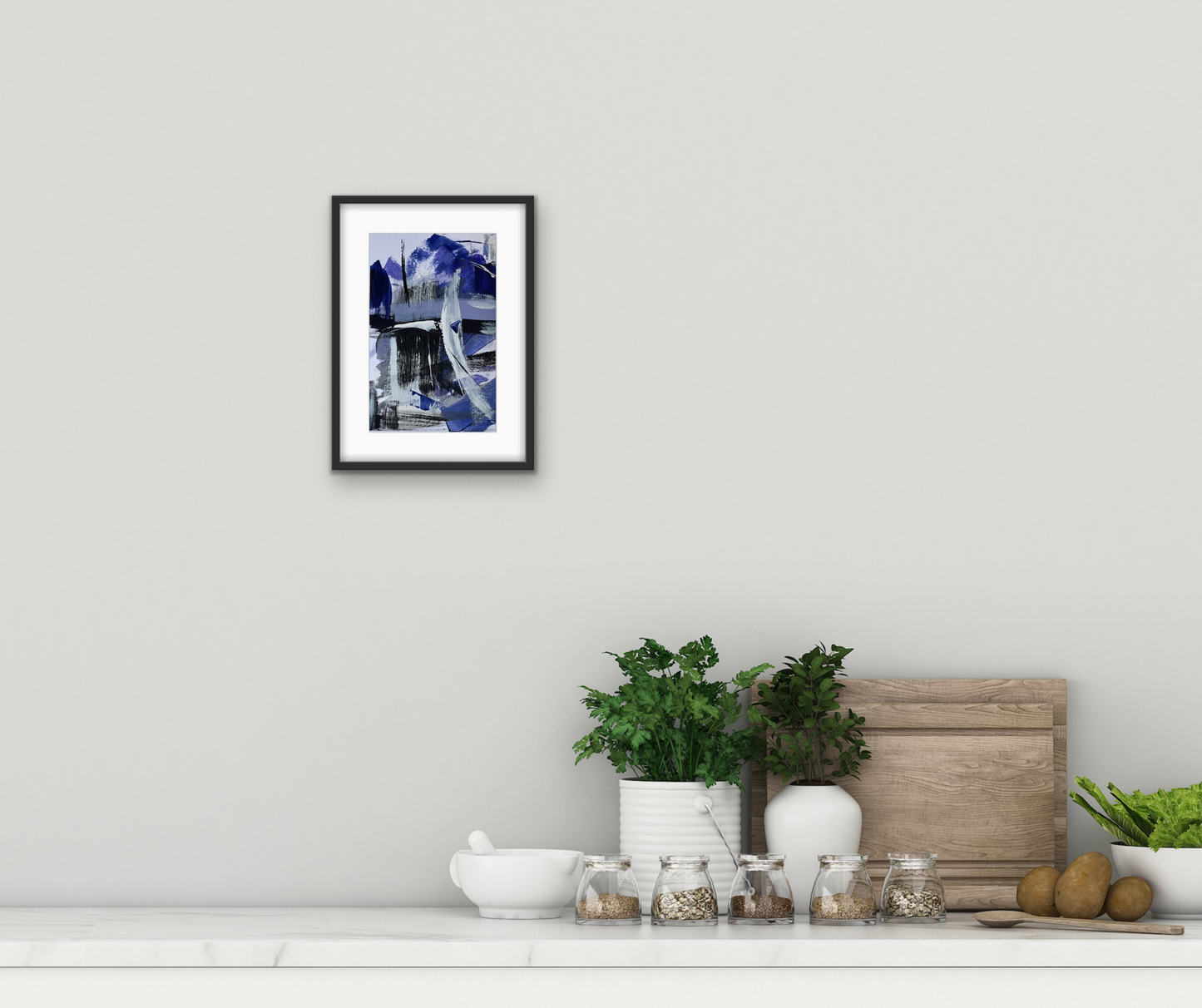Design of a Weekend: Cobalt Edit A4 - Piece VI