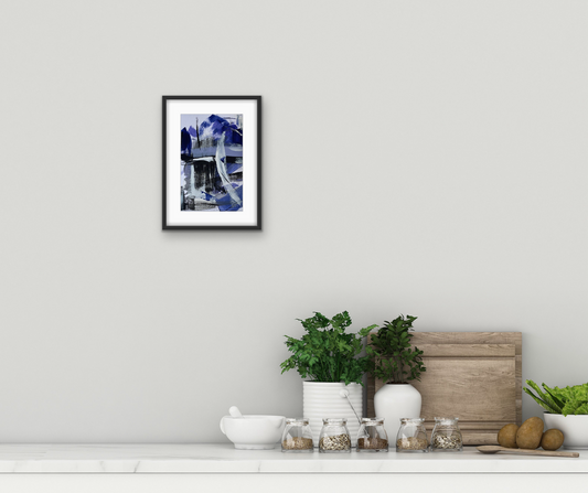 Design of a Weekend: Cobalt Edit A4 - Piece VI