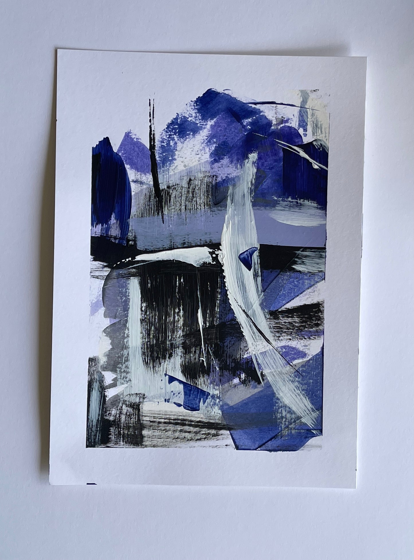 Design of a Weekend: Cobalt Edit A4 - Piece VI