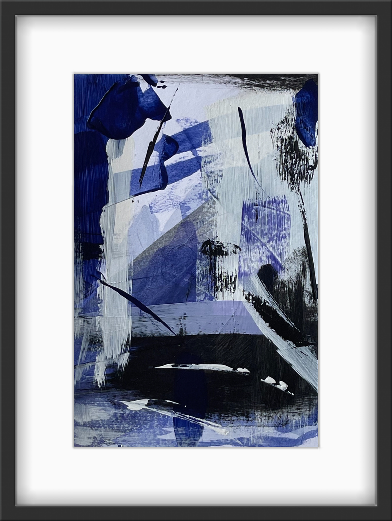 Design of a Weekend: Cobalt Edit A4 - Piece VII