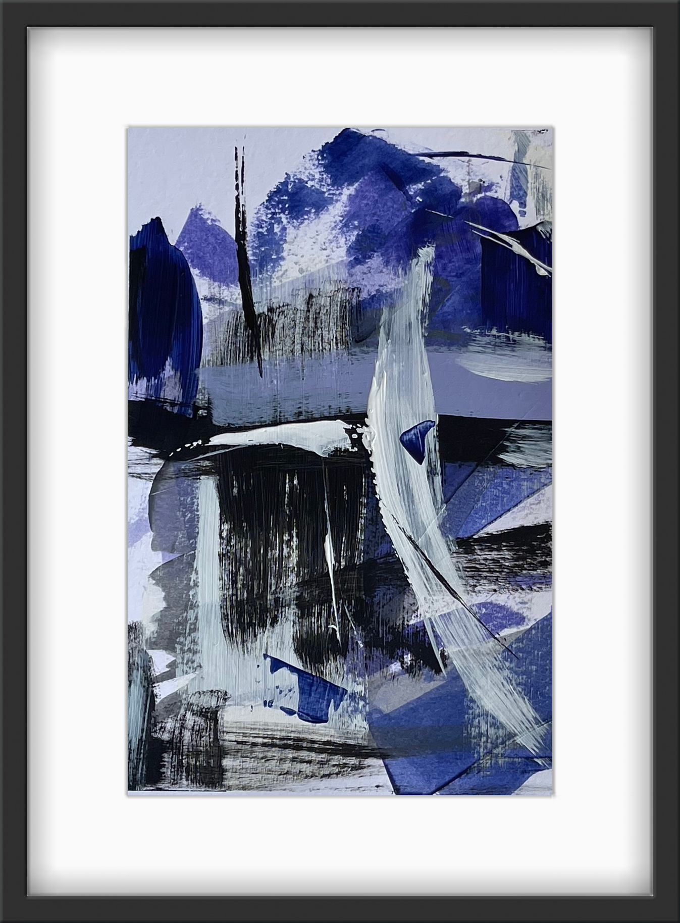 Design of a Weekend: Cobalt Edit A4 - Piece VI