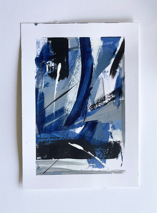 Design of a Weekend: Prussian Edit A4 - Piece IV