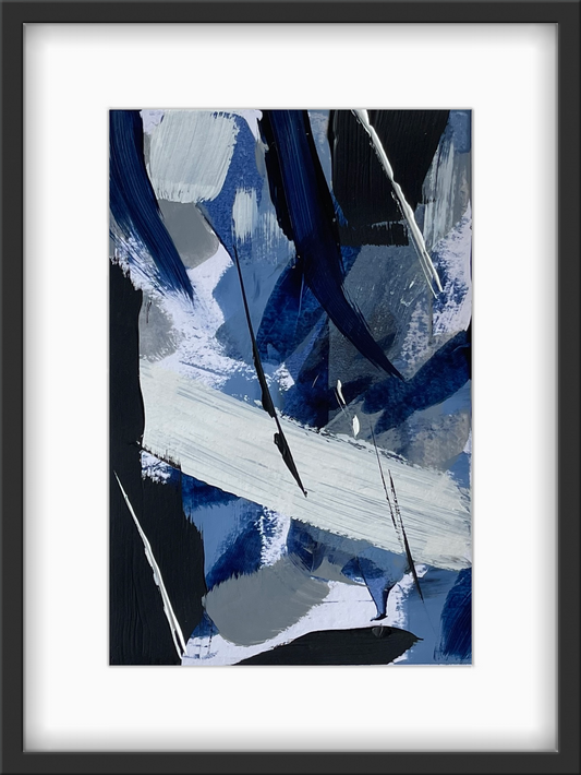 Design of a Weekend: Prussian Edit A4 - Piece II