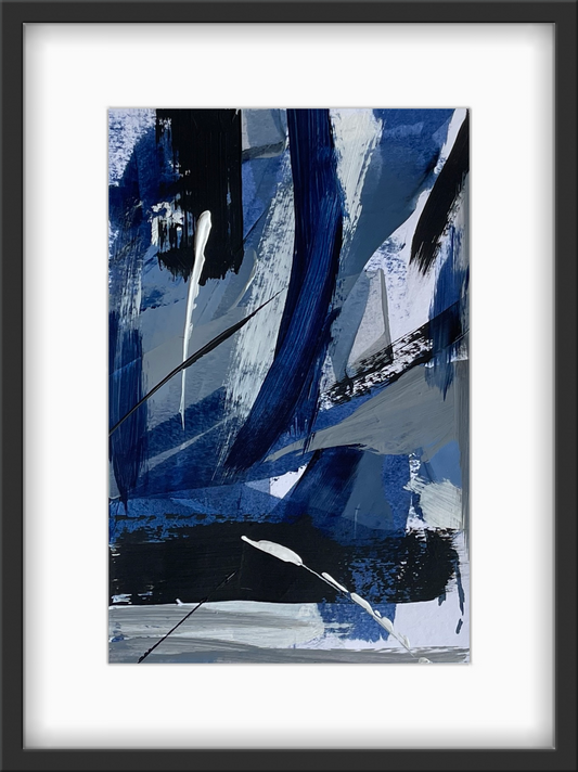 Design of a Weekend: Prussian Edit A4 - Piece IV