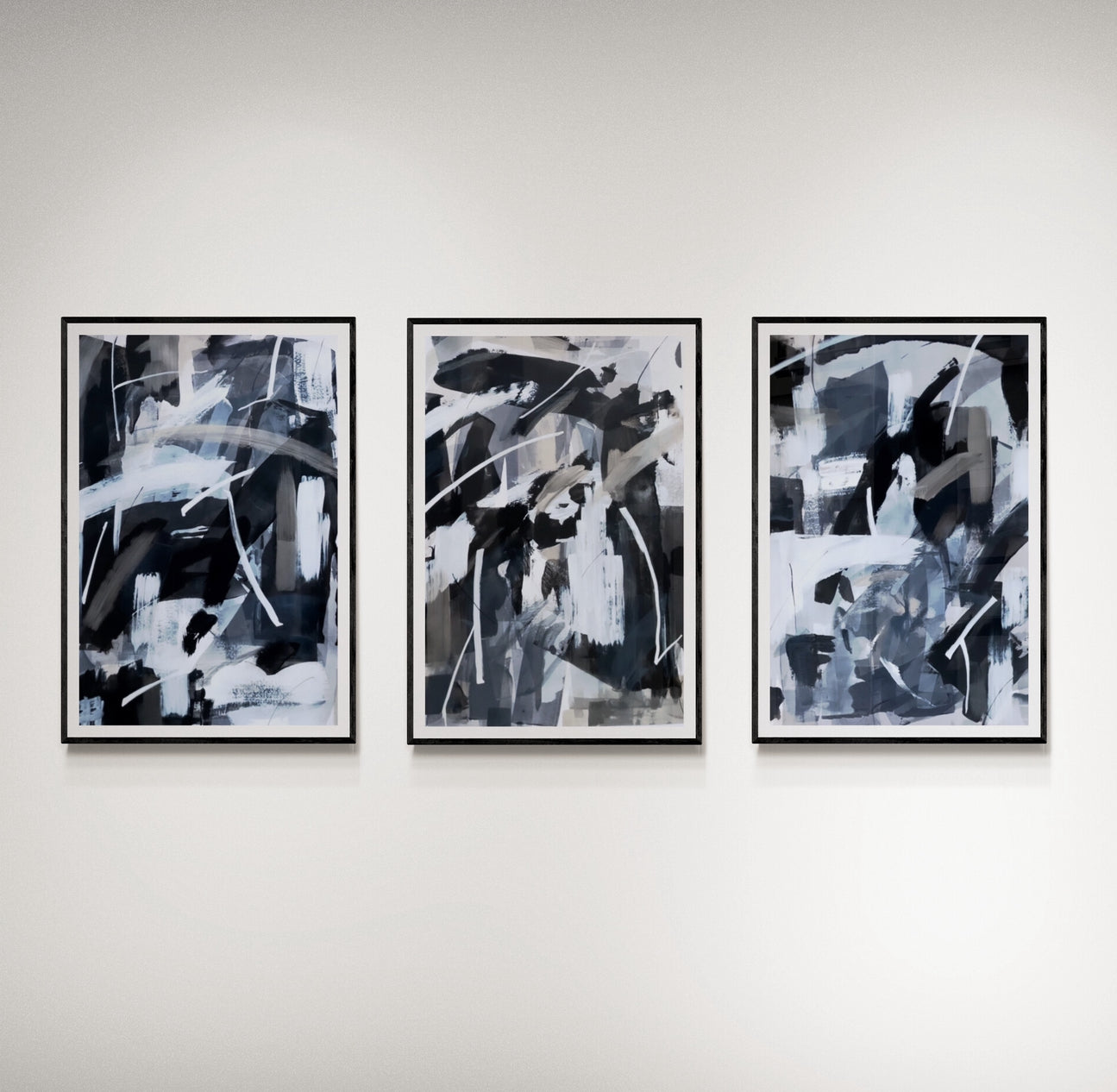 WKND: The Triptych | Original Abstract Paintings