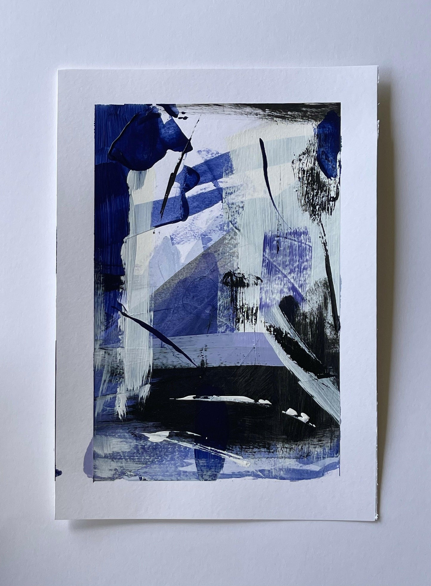 Design of a Weekend: Cobalt Edit A4 - Piece VII