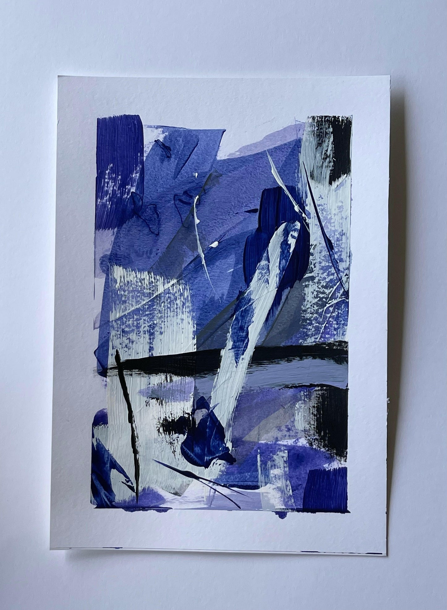 Design of a Weekend: Cobalt Edit A4 - Piece III