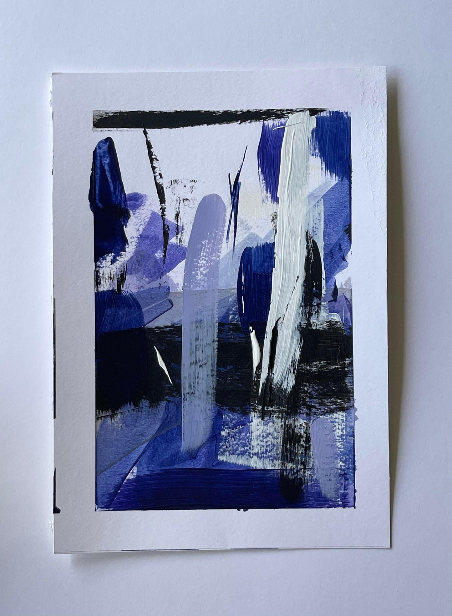 Design of a Weekend: Cobalt Edit A4 - Piece I