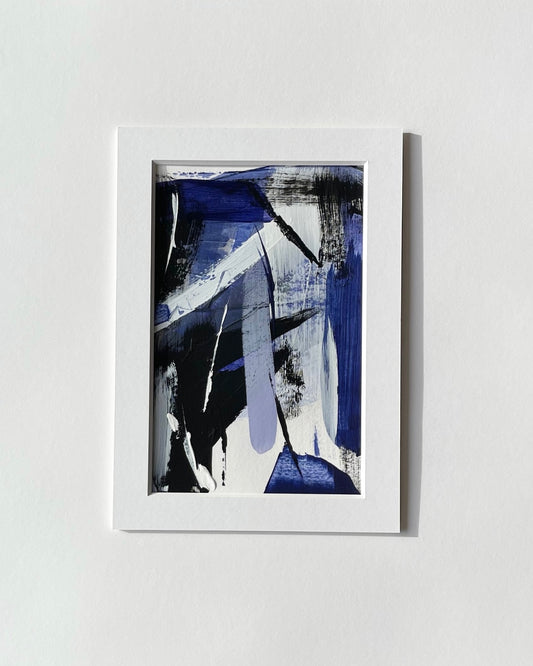 Design of a Weekend: Cobalt Edit A4 - Piece VIII