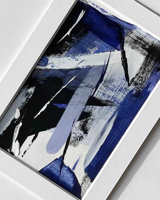 Design of a Weekend: Cobalt Edit A4 - Piece VIII